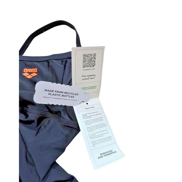 ARENA Womens Size 32 Standard Performance Swimsuit Light Drop Back B Competition - Picture 4 of 5